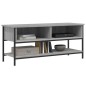 vidaXL Mobile Porta TV Grigio Sonoma 100x35x45 cm in Legno Multistrato