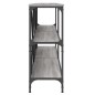 vidaXL Tavolino Grigio Sonoma 200x30x75cm in Legno Multistrato e Ferro vidaXL Tavolino Grigio Sonoma 200x30x75cm in Legno Multistrato e Ferro