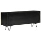 vidaXL Mobile Porta TV 110x30x45 cm in Legno Massello di Mango vidaXL Mobile Porta TV 110x30x45 cm in Legno Massello di Mango