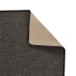 vidaXL Tappeto Corsia Aspetto Sisal Antracite 80x400 cm vidaXL Tappeto Corsia Aspetto Sisal Antracite 80x400 cm