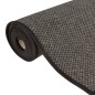 vidaXL Tappeto Corsia Aspetto Sisal Antracite 80x400 cm vidaXL Tappeto Corsia Aspetto Sisal Antracite 80x400 cm