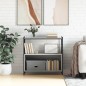 vidaXL Libreria Grigio Sonoma 80x30x78,5 cm Legno Multistrato e Ferro vidaXL Libreria Grigio Sonoma 80x30x78,5 cm Legno Multistrato e Ferro