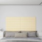 Pannelli Murali 12 pz Crema 90x15 cm in Similpelle 1,62 m² Pannelli Murali 12 pz Crema 90x15 cm in Similpelle 1,62 m²