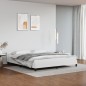 vidaXL Giroletto con Testiera senza Materasso Bianco 180x200 cm vidaXL Giroletto con Testiera senza Materasso Bianco 180x200 cm