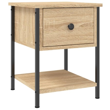 vidaXL Comodino Rovere Sonoma 34x35,5x45 cm in Legno Multistrato