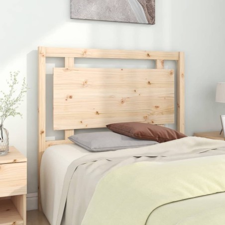 vidaXL Testiera 105,5x4x100 cm in Legno Massello di Pino