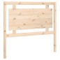 vidaXL Testiera 105,5x4x100 cm in Legno Massello di Pino vidaXL Testiera 105,5x4x100 cm in Legno Massello di Pino