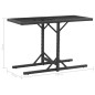 vidaXL Set da Pranzo da Giardino 9 pz con Cuscini in Polyrattan Nero vidaXL Set da Pranzo da Giardino 9 pz con Cuscini in Polyrattan Nero