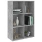 Libreria/Credenza Grigio Cemento 66x30x97,8 cm in Truciolato Libreria/Credenza Grigio Cemento 66x30x97,8 cm in Truciolato
