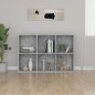 Libreria/Credenza Grigio Cemento 66x30x97,8 cm in Truciolato Libreria/Credenza Grigio Cemento 66x30x97,8 cm in Truciolato