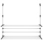 vidaXL Stendino per Balcone 89x25x(60-95) cm in Alluminio