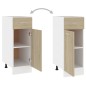 Armadio con Cassetto Rovere Sonoma 30x46x81,5 cm in Truciolato
