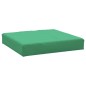 vidaXL Cuscino per Pallet Verde in Tessuto Oxford
