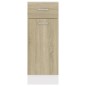 Armadio con Cassetto Rovere Sonoma 30x46x81,5 cm in Truciolato