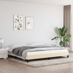 vidaXL Giroletto Crema 200x200 cm in Tessuto
