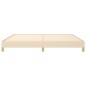 vidaXL Giroletto Crema 200x200 cm in Tessuto