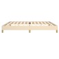 vidaXL Giroletto Crema 200x200 cm in Tessuto