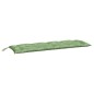 vidaXL Cuscino per Panca a Foglie 150x50x7 cm in Tessuto Oxford