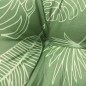 vidaXL Cuscino per Panca a Foglie 150x50x7 cm in Tessuto Oxford