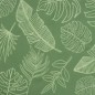 vidaXL Cuscino per Panca a Foglie 150x50x7 cm in Tessuto Oxford