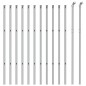 vidaXL Recinzione a Rete Argento 0,8x25 m vidaXL Recinzione a Rete Argento 0,8x25 m