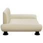 vidaXL Lettino per Cani Crema 70x45x28 cm in Similpelle vidaXL Lettino per Cani Crema 70x45x28 cm in Similpelle