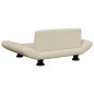 vidaXL Lettino per Cani Crema 70x45x28 cm in Similpelle vidaXL Lettino per Cani Crema 70x45x28 cm in Similpelle