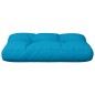 vidaXL Cuscino per Pallet Blu 50x40x12 cm in Tessuto