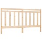 Testiera per Letto 206x4x100 cm in Legno Massello di Pino Testiera per Letto 206x4x100 cm in Legno Massello di Pino
