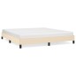 vidaXL Giroletto Crema 180x200 cm in Tessuto