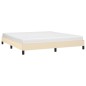vidaXL Giroletto Crema 180x200 cm in Tessuto