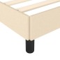 vidaXL Giroletto Crema 180x200 cm in Tessuto