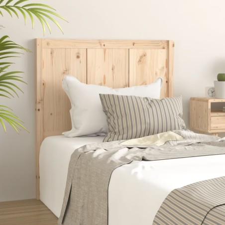 vidaXL Testiera 105,5x4x100 cm in Legno Massello di Pino