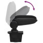 vidaXL Bracciolo per Auto Nero 16x35x(30-49) cm in ABS vidaXL Bracciolo per Auto Nero 16x35x(30-49) cm in ABS