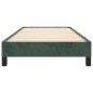 vidaXL Giroletto Verde Scuro 90x200 cm in Velluto vidaXL Giroletto Verde Scuro 90x200 cm in Velluto