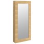 vidaXL Armadio Portagioie con Specchio a Muro 30x8,5x67 cm vidaXL Armadio Portagioie con Specchio a Muro 30x8,5x67 cm