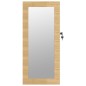 vidaXL Armadio Portagioie con Specchio a Muro 30x8,5x67 cm vidaXL Armadio Portagioie con Specchio a Muro 30x8,5x67 cm