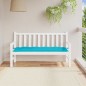 vidaXL Cuscino per Panca Turchese 150x50x7 cm in Tessuto Oxford