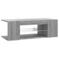 Mobile Porta TV con Luci LED Grigio Sonoma 90x39x30 cm Mobile Porta TV con Luci LED Grigio Sonoma 90x39x30 cm