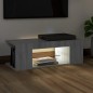 Mobile Porta TV con Luci LED Grigio Sonoma 90x39x30 cm Mobile Porta TV con Luci LED Grigio Sonoma 90x39x30 cm