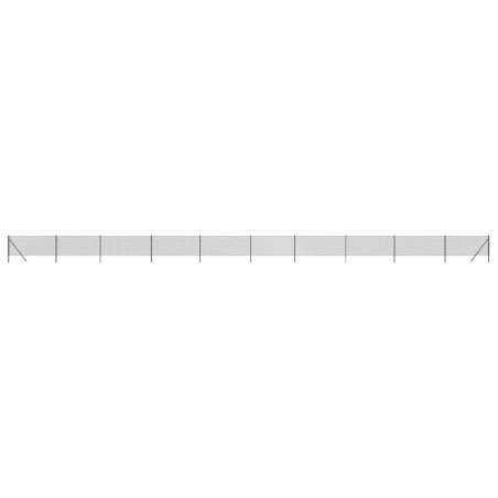 vidaXL Recinzione a Rete Antracite 1,1x25 m