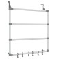 vidaXL Portasciugamani 67x15x66 cm in Alluminio vidaXL Portasciugamani 67x15x66 cm in Alluminio