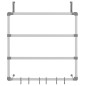 vidaXL Portasciugamani 67x15x66 cm in Alluminio vidaXL Portasciugamani 67x15x66 cm in Alluminio