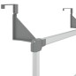 vidaXL Portasciugamani 67x15x66 cm in Alluminio vidaXL Portasciugamani 67x15x66 cm in Alluminio