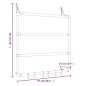 vidaXL Portasciugamani 67x15x66 cm in Alluminio vidaXL Portasciugamani 67x15x66 cm in Alluminio