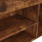 vidaXL Scarpiera con Cuscino Rovere Fumo 80x30x47 cm in Truciolato vidaXL Scarpiera con Cuscino Rovere Fumo 80x30x47 cm in Truciolato