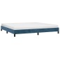 vidaXL Giroletto Blu Scuro 200x200 cm in Velluto vidaXL Giroletto Blu Scuro 200x200 cm in Velluto