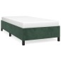 vidaXL Giroletto Verde Scuro 80x200 cm in Velluto vidaXL Giroletto Verde Scuro 80x200 cm in Velluto