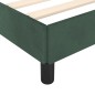 vidaXL Giroletto Verde Scuro 80x200 cm in Velluto vidaXL Giroletto Verde Scuro 80x200 cm in Velluto