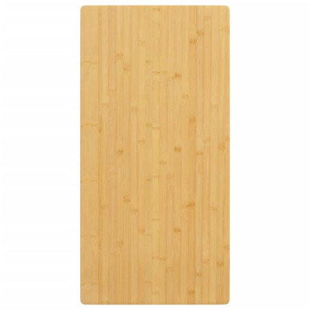 vidaXL Piano del Tavolo 40x80x2,5 cm in Bambù